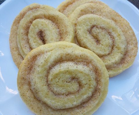 Buttery Cinnamon Roll Cookies