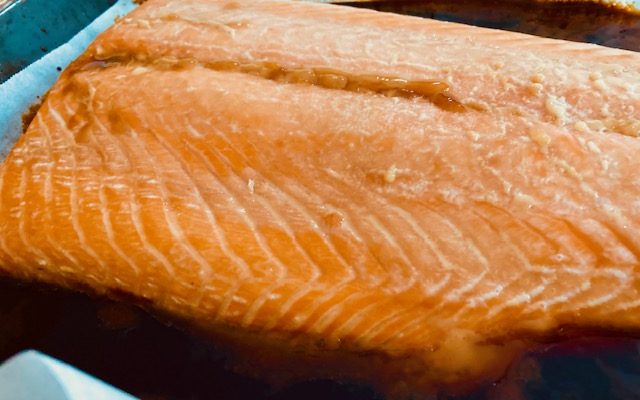 3 Ingredient Honey Soy Salmon