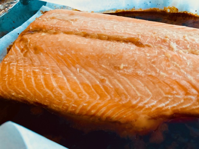 3 Ingredient Honey Soy Salmon