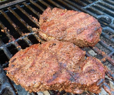 Dad’s Charcoal Grilled Filet Mignon