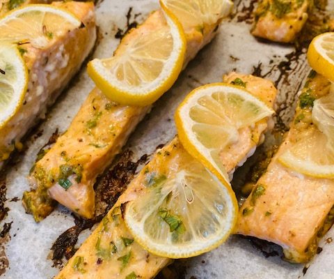 Lemon Dijon Salmon