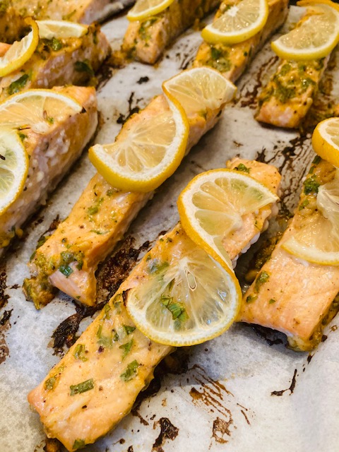 Lemon Dijon Salmon