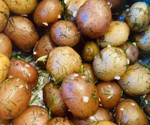 Garlic Dill Potatoes