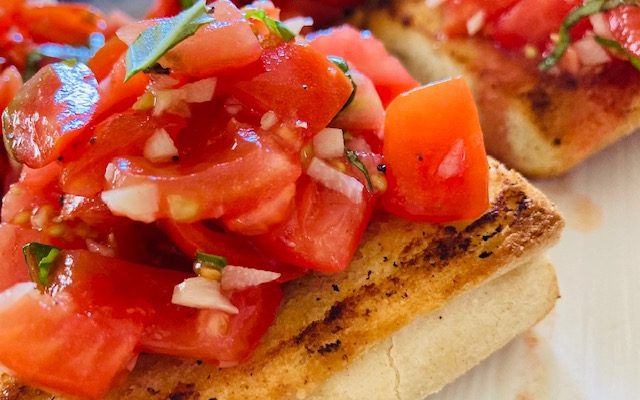 Homemade Bruschetta