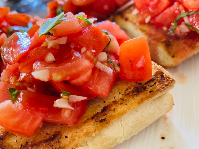 Homemade Bruschetta