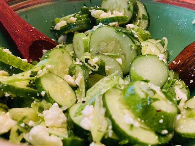 Herby Cucumber Salad