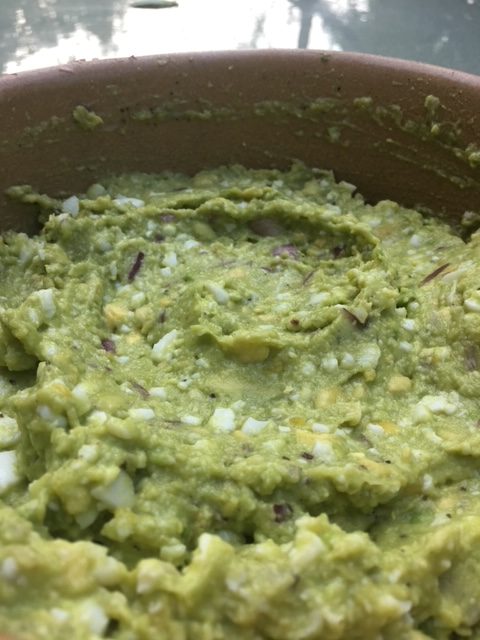 Avocado and Egg Mash