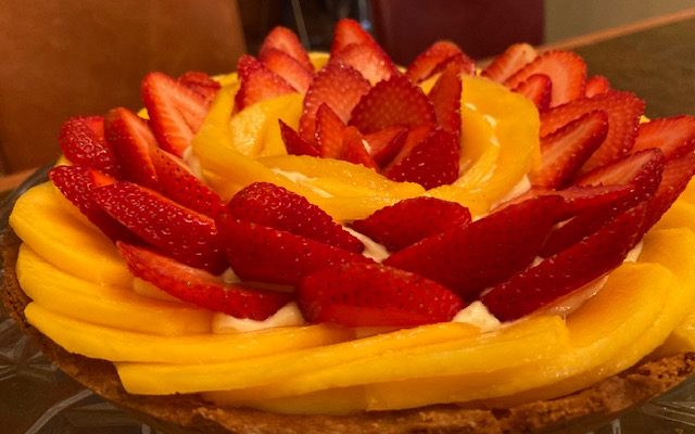 Strawberry Mango Tart