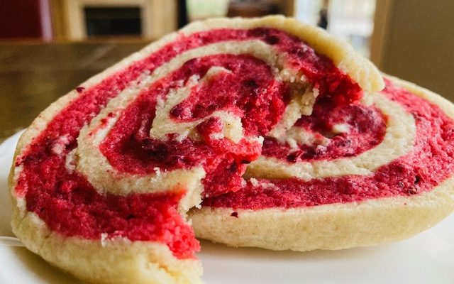 Raspberry Swirl Sugar Cookies