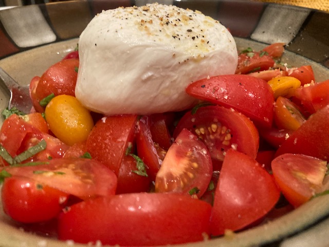 Tomato Burrata Appetizer